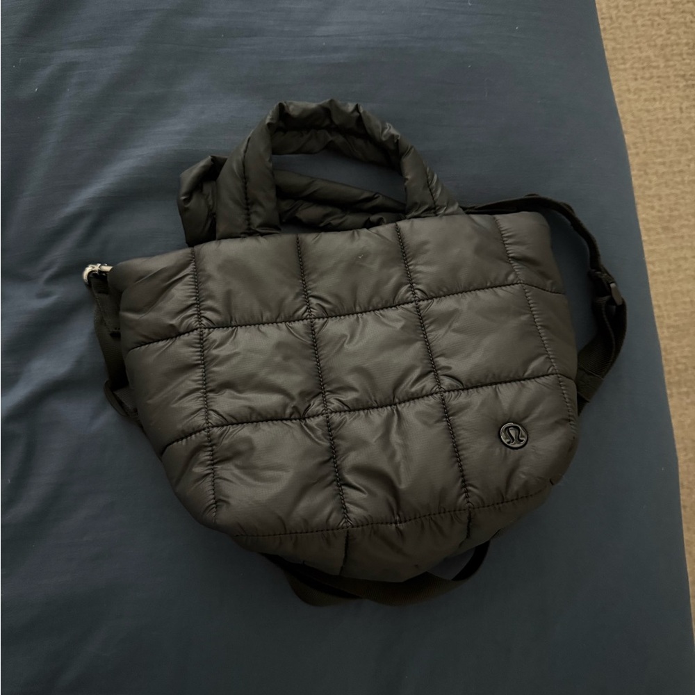 lululemon athletica grid tote bag mini 5L